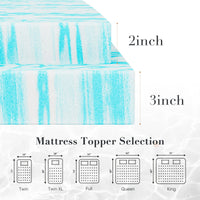 Cooling Gel Mattress Topper for Truck Sleepers